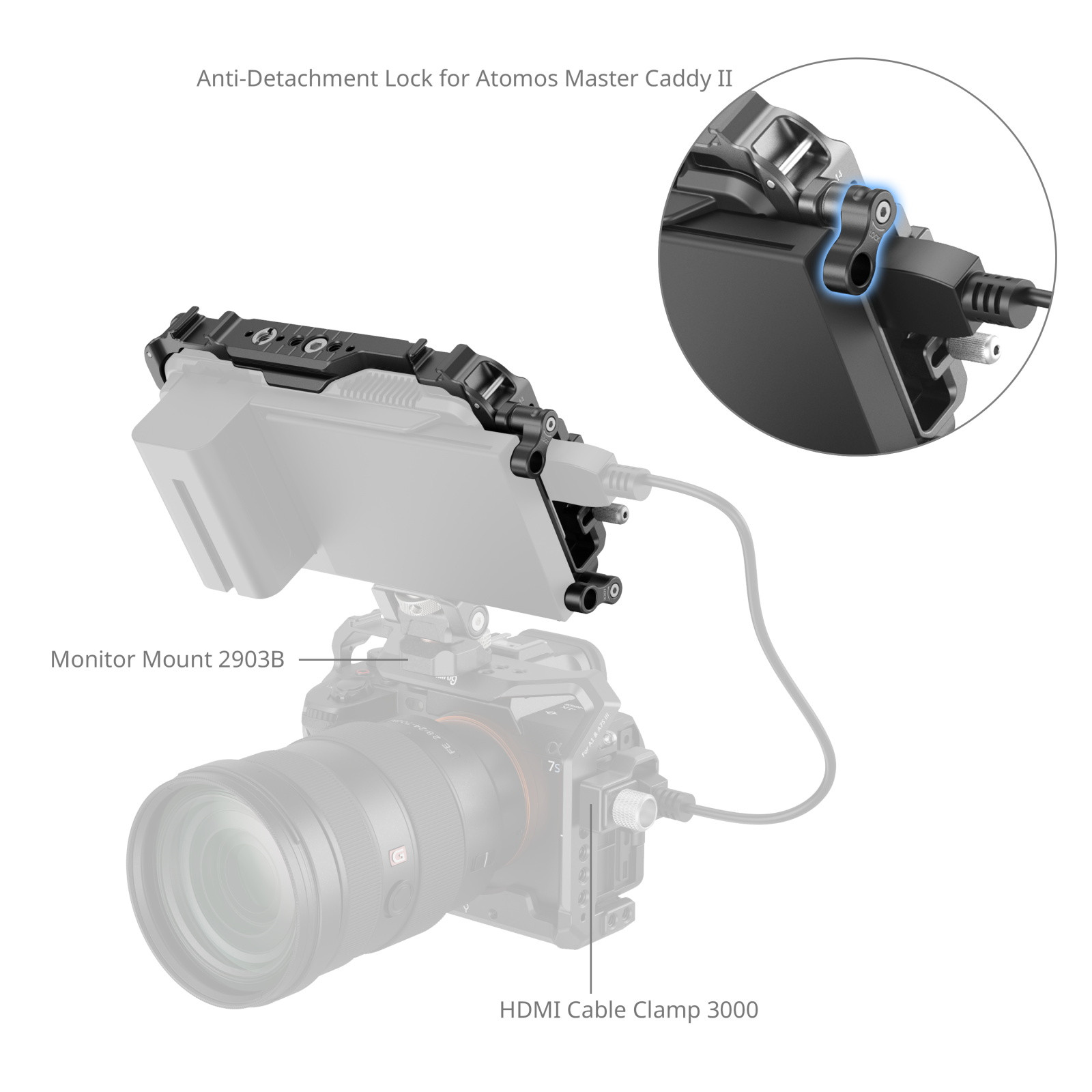 SmallRig Cage for Atomos Ninja Series CMA2209B