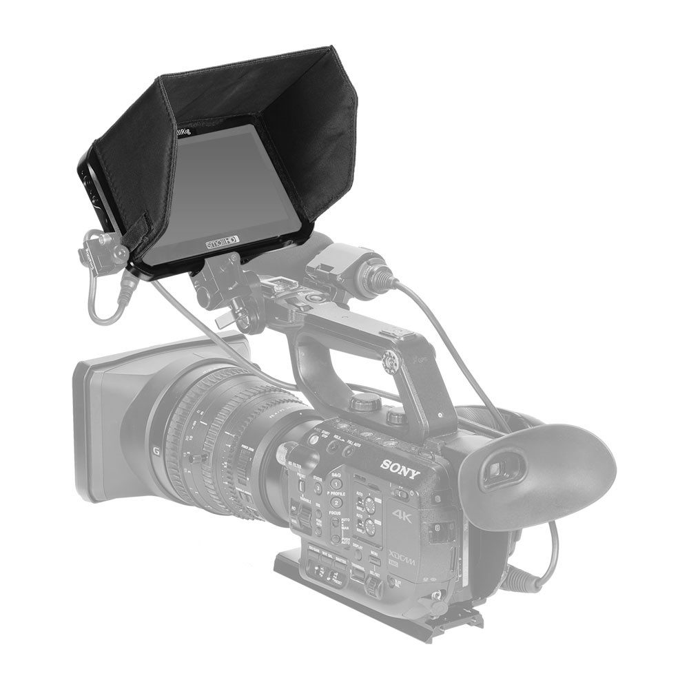 SmallRig Monitor Cage with Sun Hood for SmallHD FOCUS OLED Series (5.5”) CMS2405