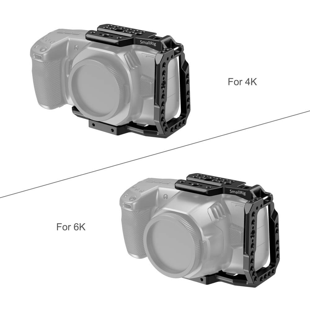 SmallRig Half Cage for Blackmagic Design Pocket Cinema Camera 4K & 6K (New Version) CVB2254B