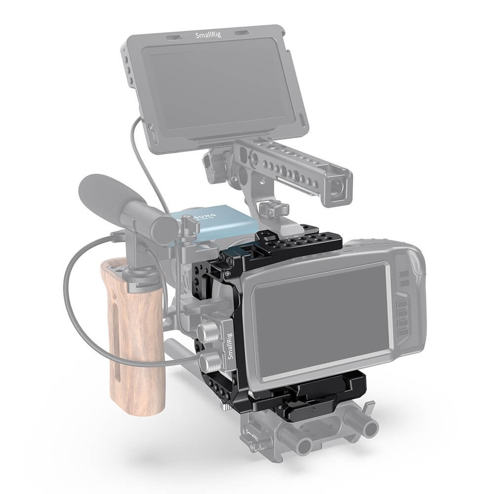 SmallRig QR Half Cage for Blackmagic Design Pocket Cinema Camera 4K & 6K (New Version) CVB2255B