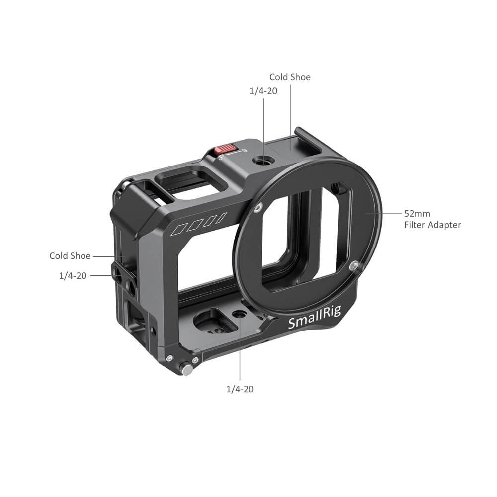 SmallRig Vlogging Cage for GoPro HERO8 Black CVG2505