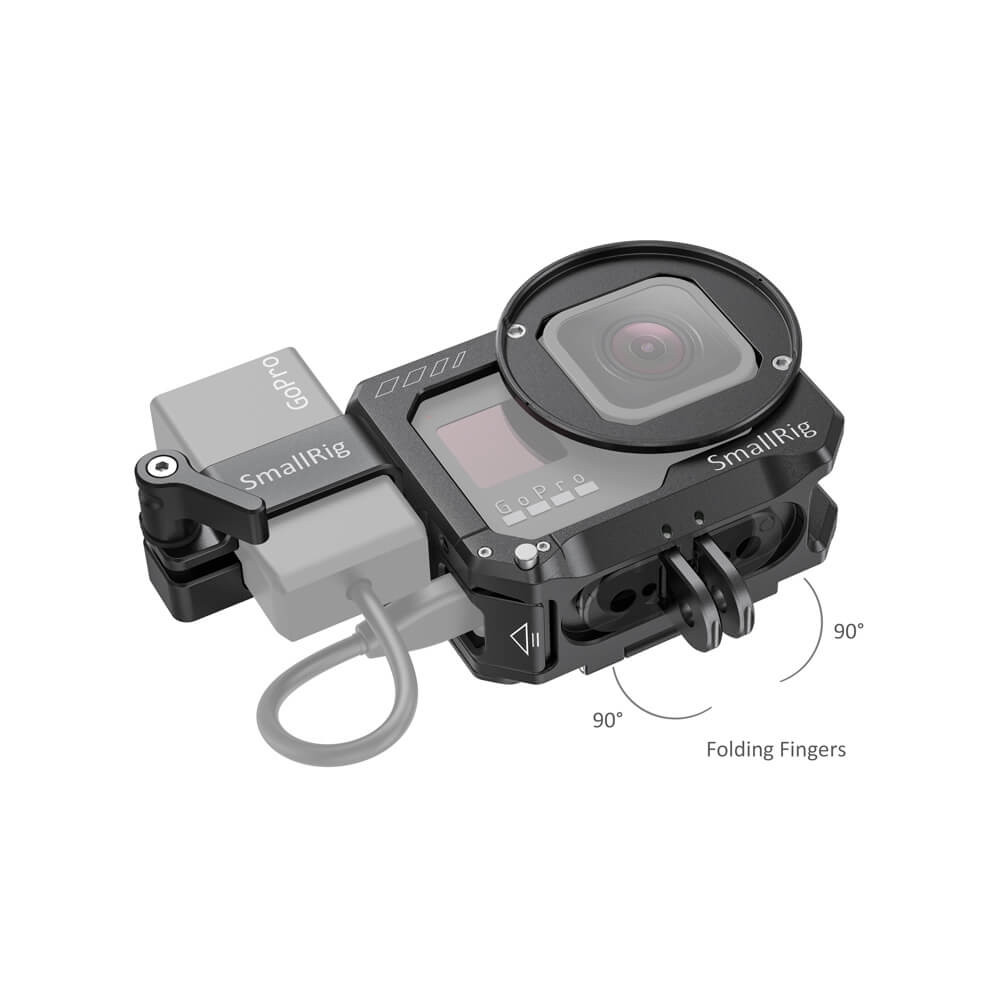 SmallRig Vlogging Cage and Mic Adapter	Holder for GoPro HERO8 Black CVG2678