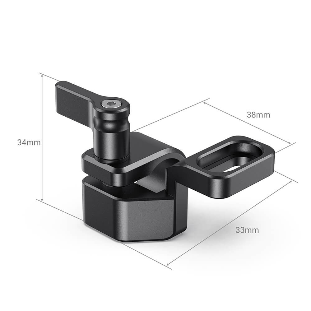 SmallRig 15mm Single Rod Clamp for BMPCC 4K & 6K Cage DCS2476