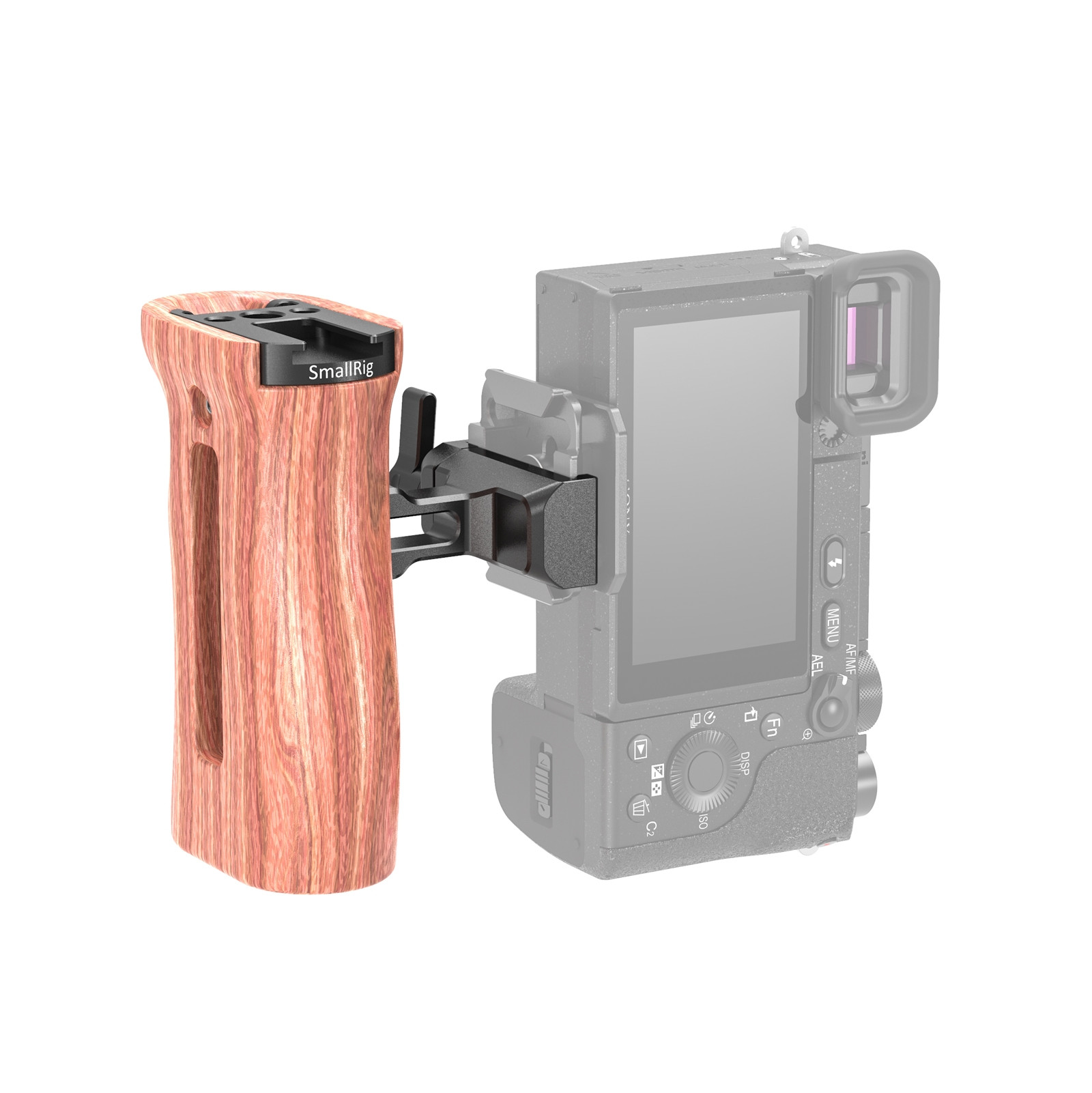 SmallRig Arca Compatible Wooden Side Handle HSN2399