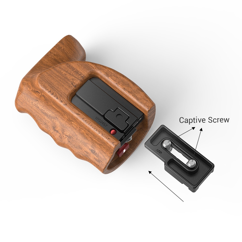 SmallRig Quick Release Wooden Grip for Z CAM E2 Series Cameras HTS2457