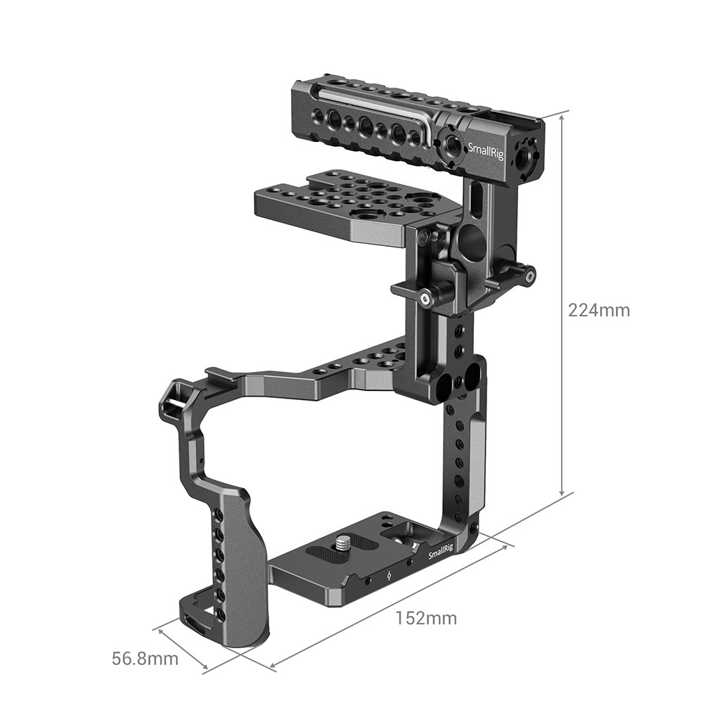 SmallRig Cage with DMW-XLR1 Helmet Kit for Panasonic LUMIX GH5/GH5 II/5S KCCP2649