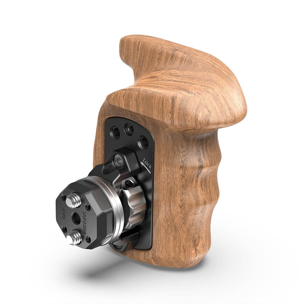 SmallRig Left Side Wooden Grip with Arri Rosette Bolt-On Mount KSAP2757