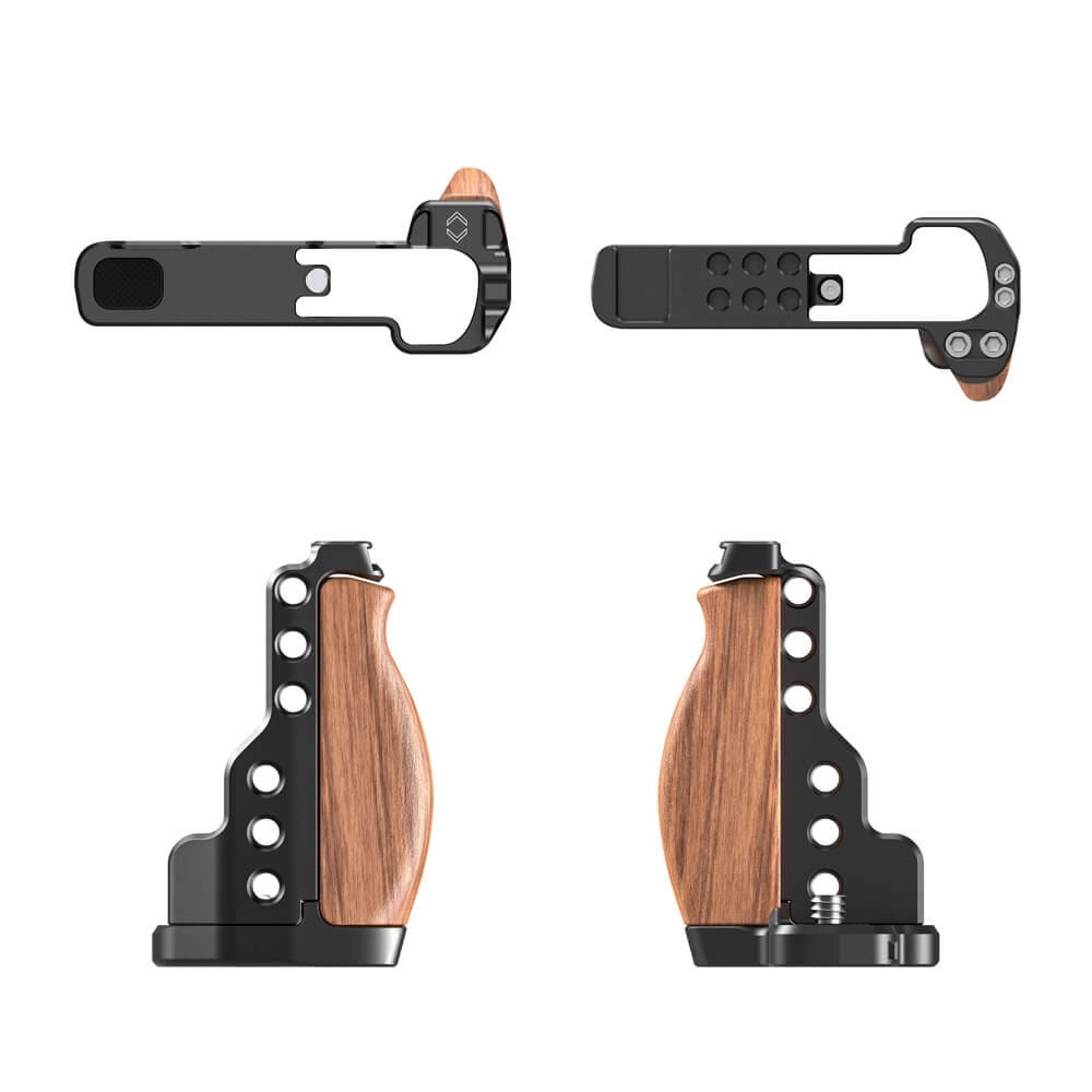 SmallRig L-Shaped Wooden Grip with Cold Shoe for Sony RX100 III/IV/V(VA)/VI/VII LCS2438