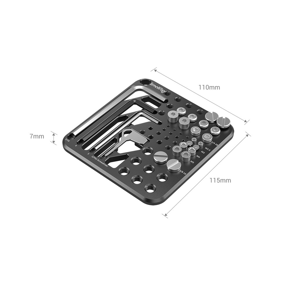 SmallRig Screw and Hex Key Storage Plate MD3184