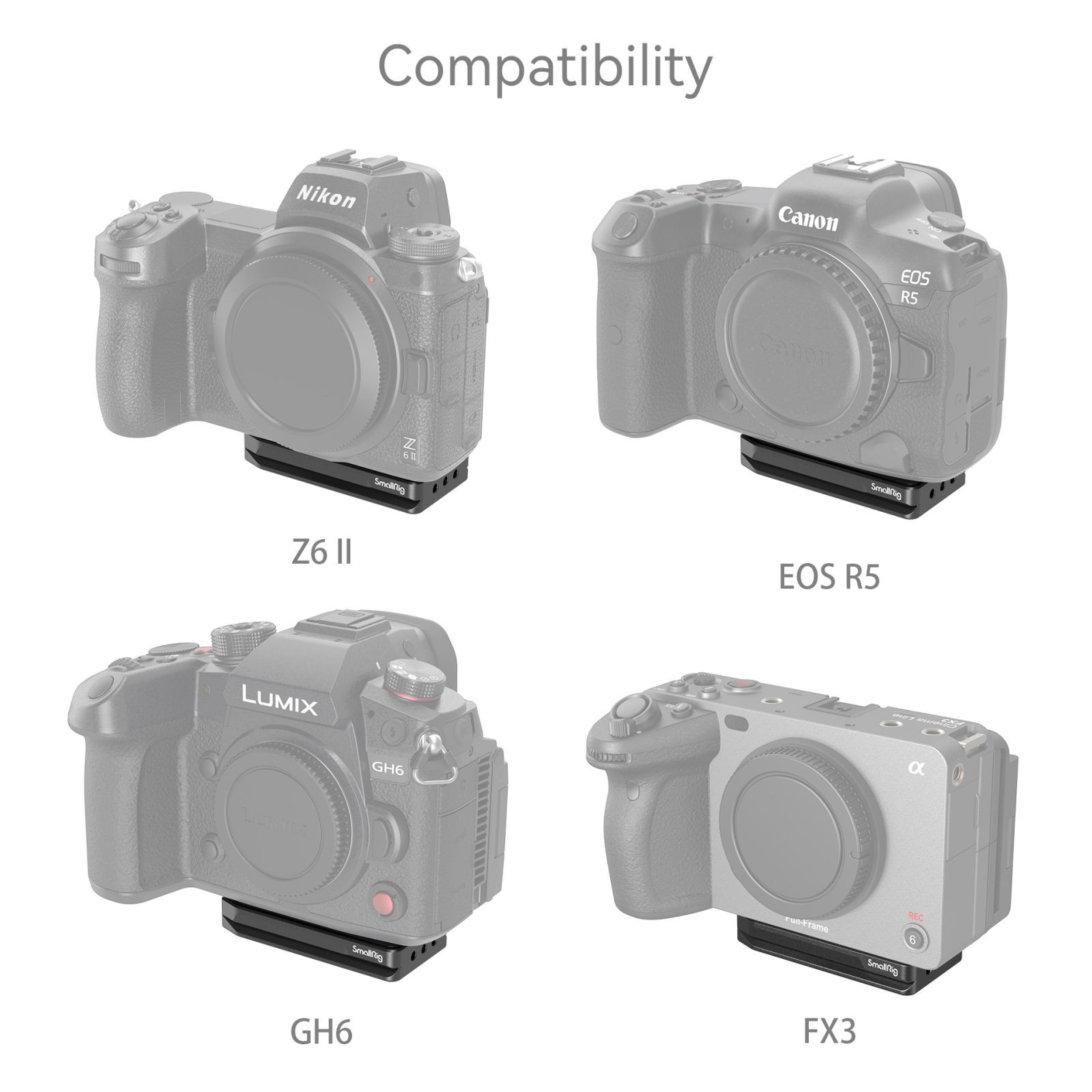 SmallRig Mount Plate Kit for Sony FX3 / FX30 - Christmas Gift Set MD5071