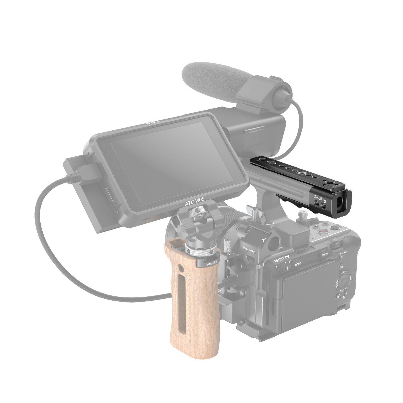 SmallRig Mount Plate Kit for Sony FX3 / FX30 - Christmas Gift Set MD5071