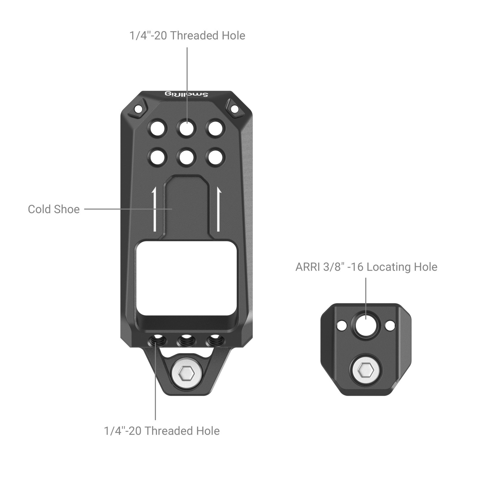 SmallRig Mount Plate Kit for Sony FX3 / FX30 - Christmas Gift Set MD5071