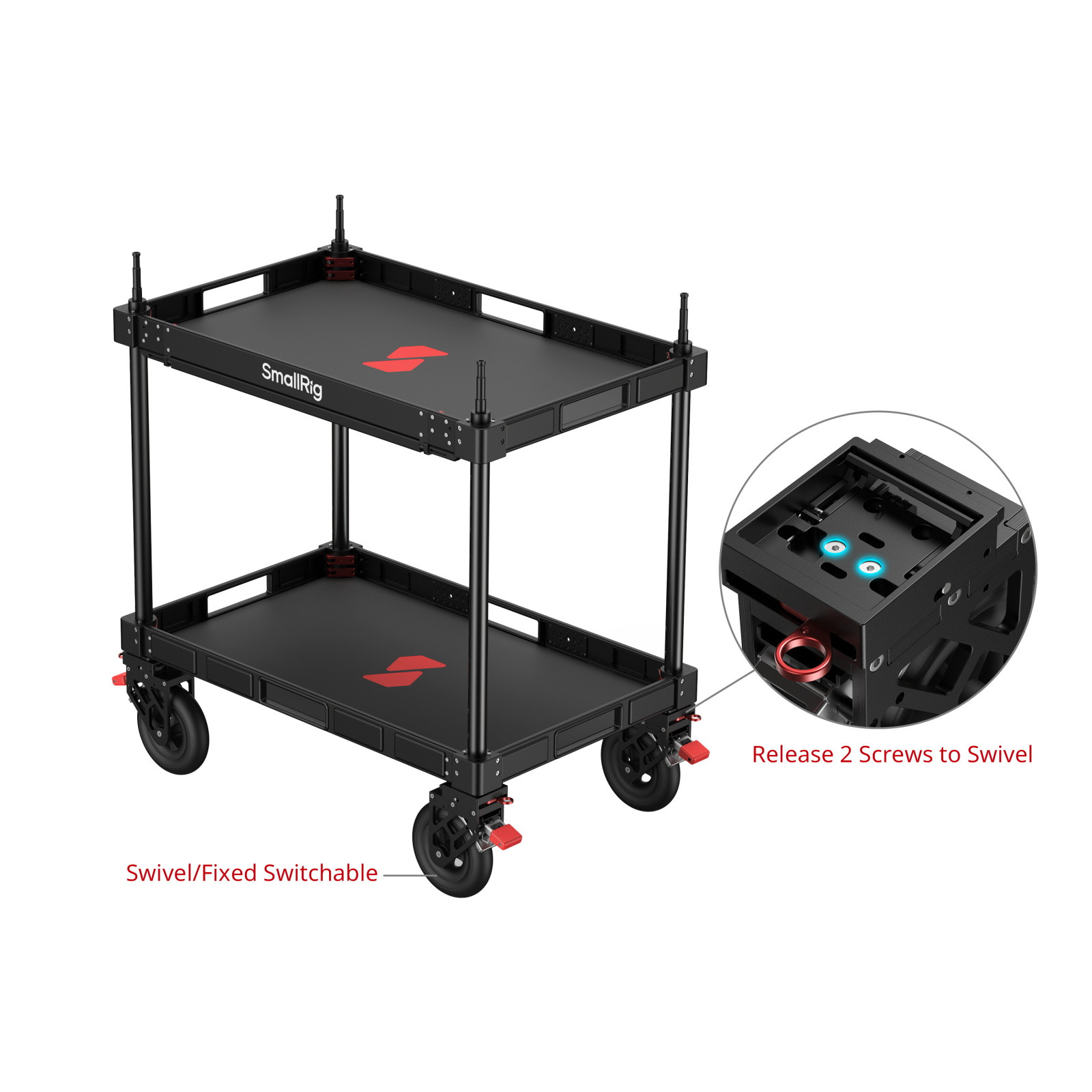 SmallRig 36" Video Production Camera Cart (Lite) MD5991