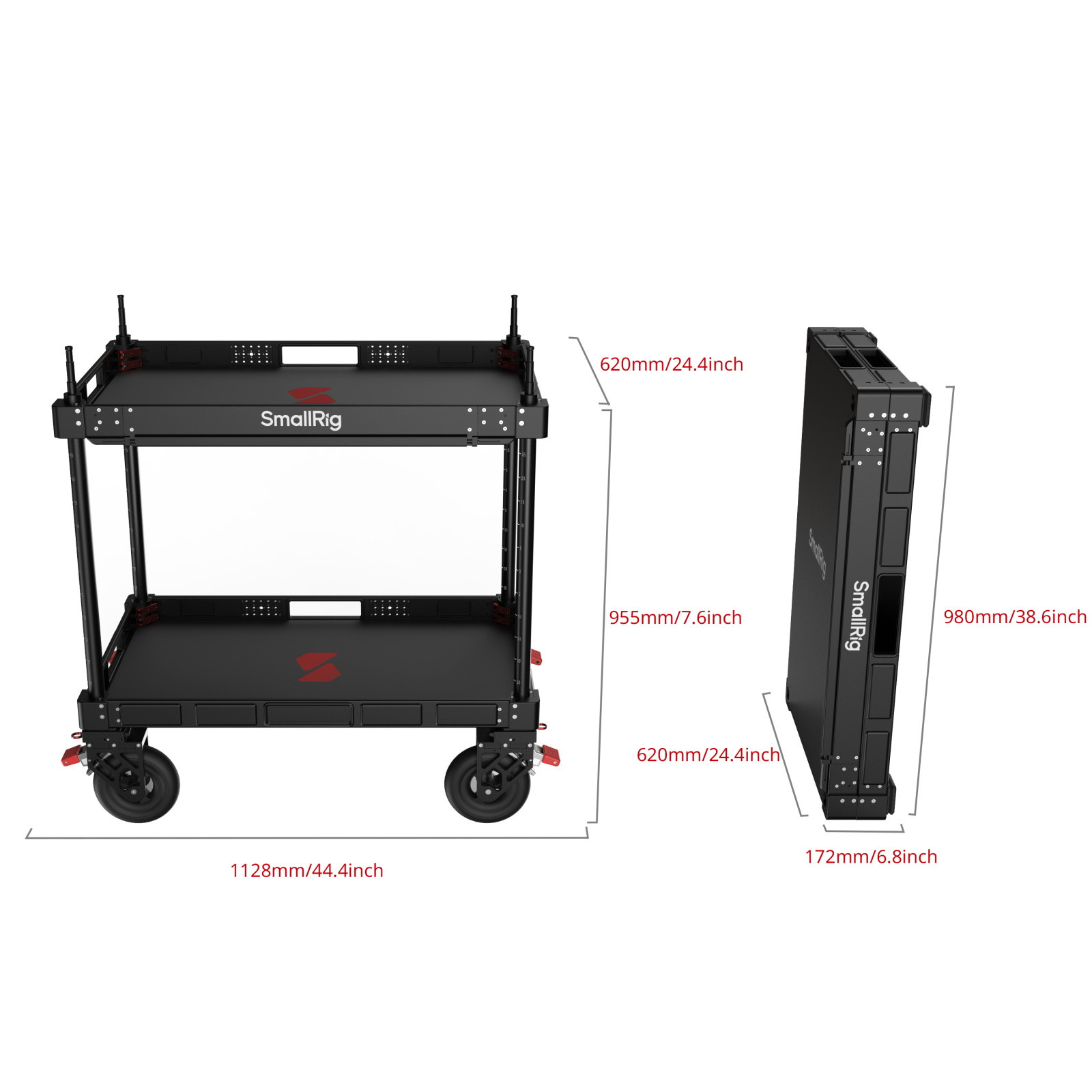 SmallRig 36" Video Production Camera Cart (Lite) MD5991