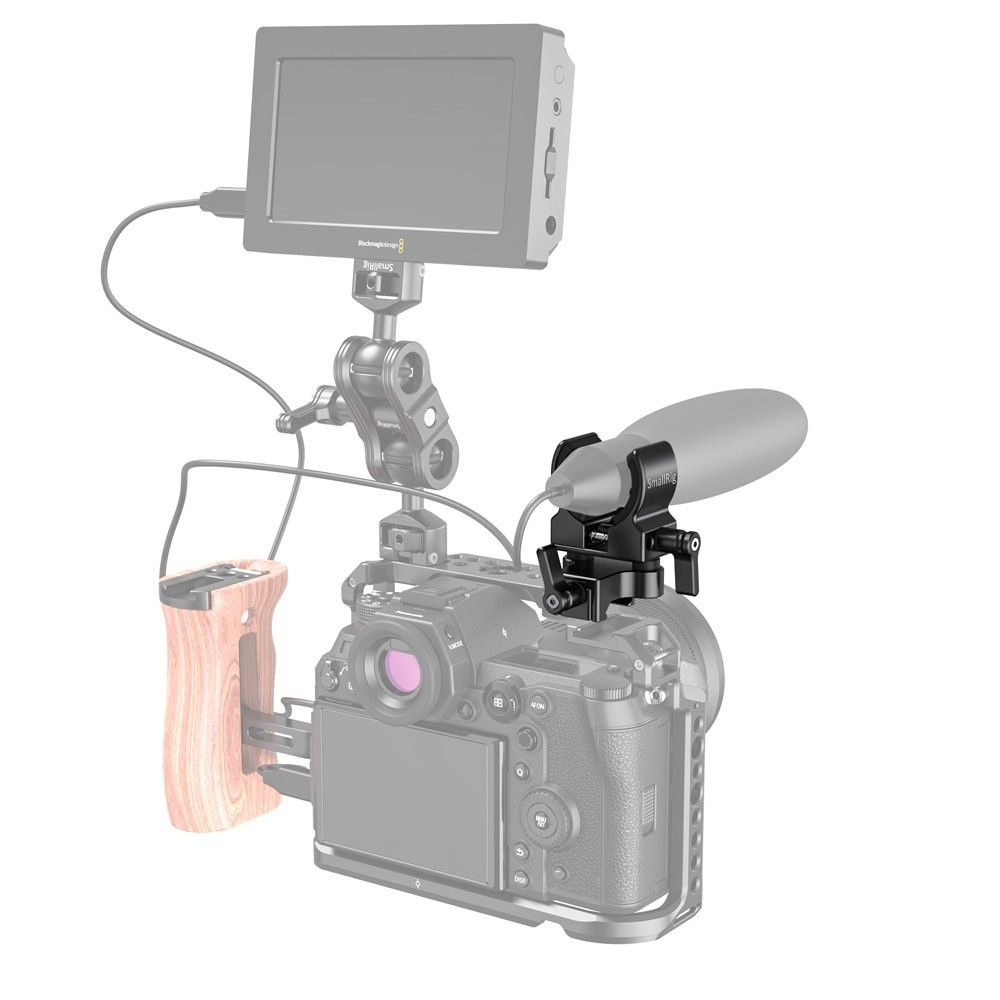 SmallRig Shotgun Microphone Holder (NATO Clamp) BSM2351