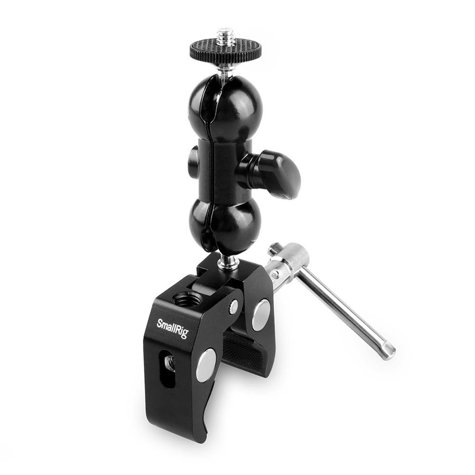 SmallRig Super Clamp with Double Ball Heads (1/4"-20 Screws) 1138