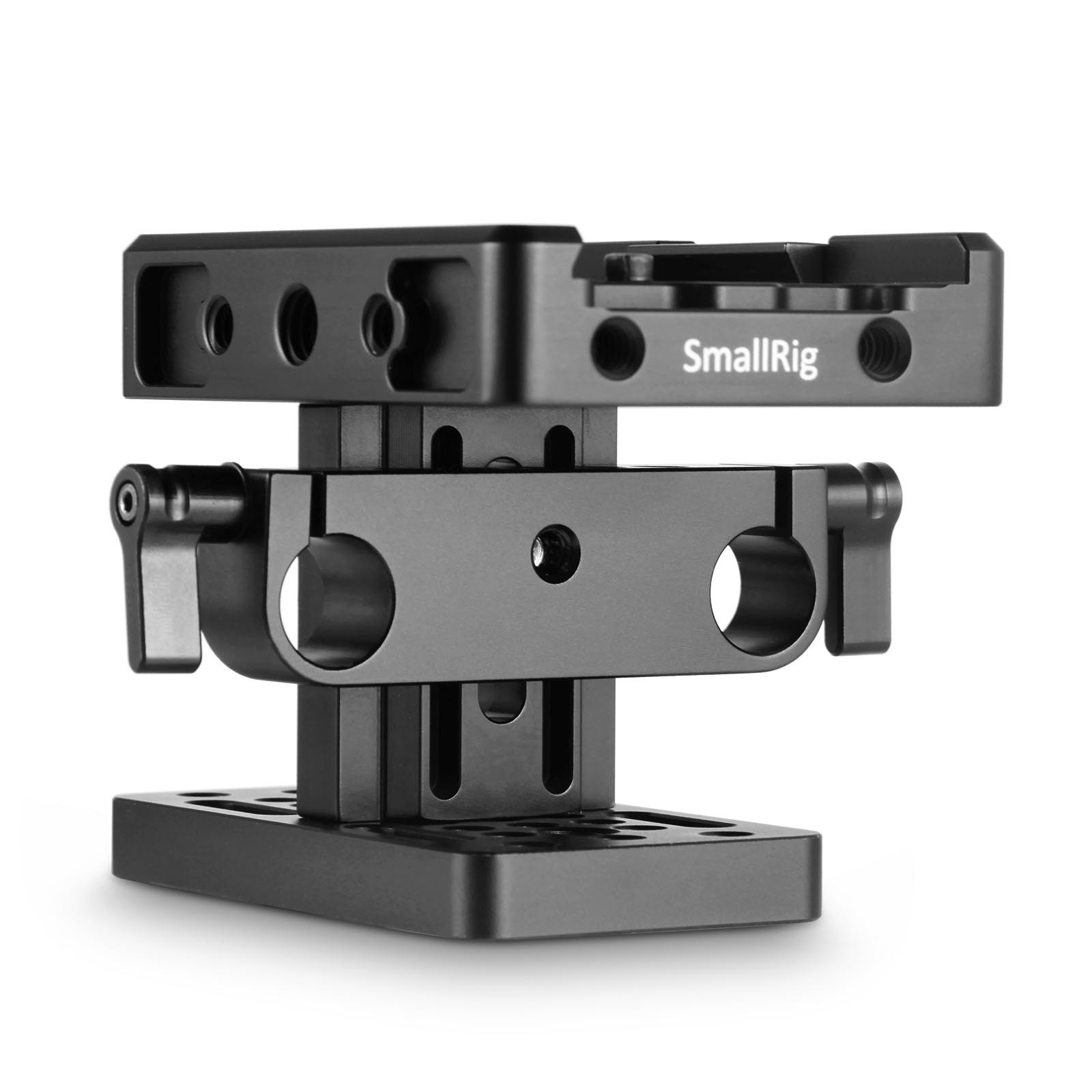 SmallRig Baseplate (Manfrotto) with 15mm Rail Support System 2039