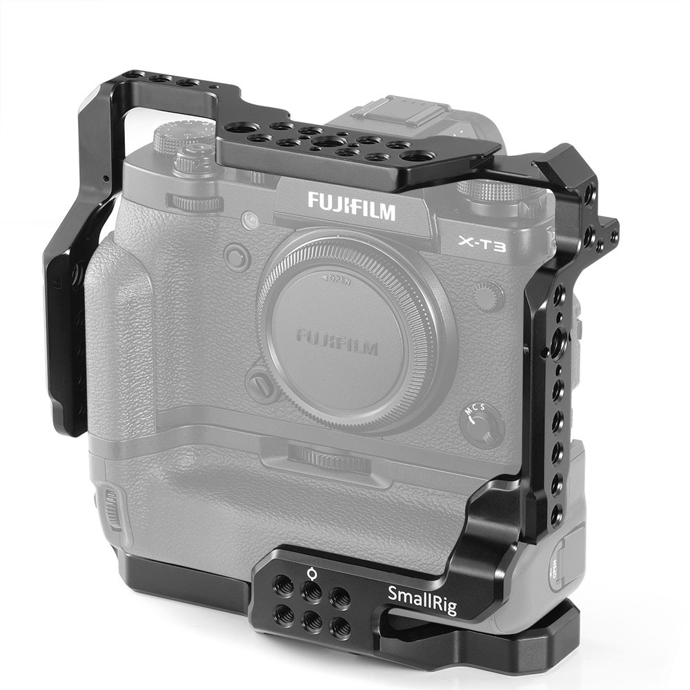 SmallRig Cage for Fujifilm X-T2 and X-T3 Camera with VG-XT3