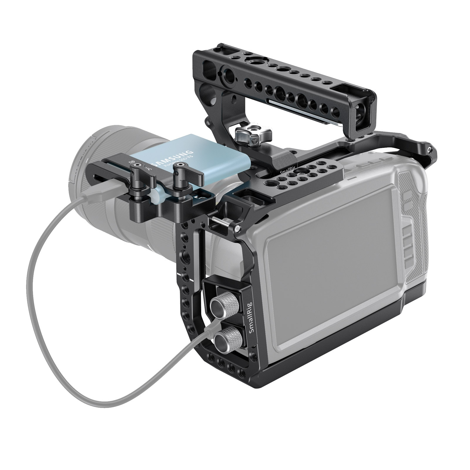 SmallRig Cage and Top Handle Kit for Blackmagic 4k & 6k 3130