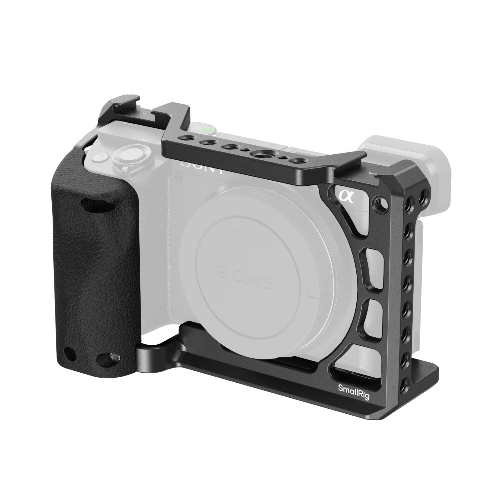 SmallRig Cage with Silicone Handle for Sony A6100 / A6300 / A6400 3164B
