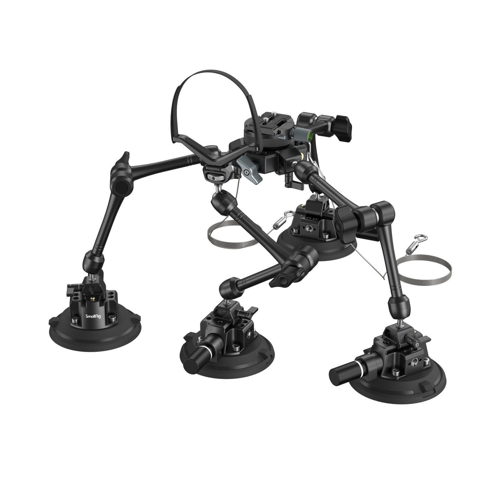 SMALLRIG 6″ Support de Caméra à Ventouse, Support de Voiture pour