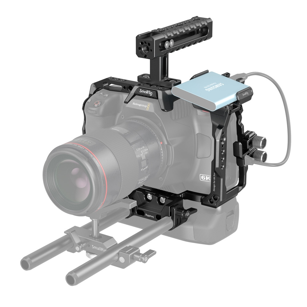 SmallRig T5/T7 SSD Mount for Blackmagic Pocket Cinema Camera 6K Pro