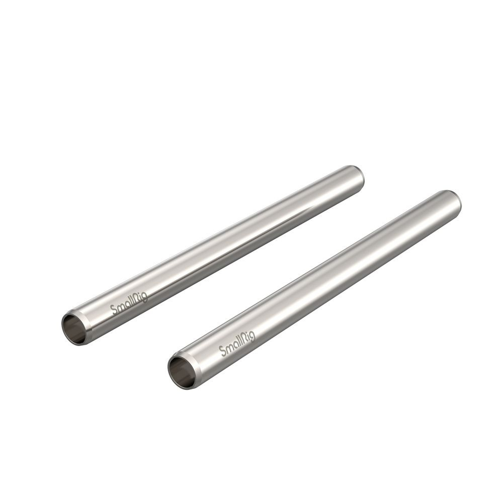 SmallRig 15mm Stainless Steel Rod - 20cm 8 (2pcs) 3683