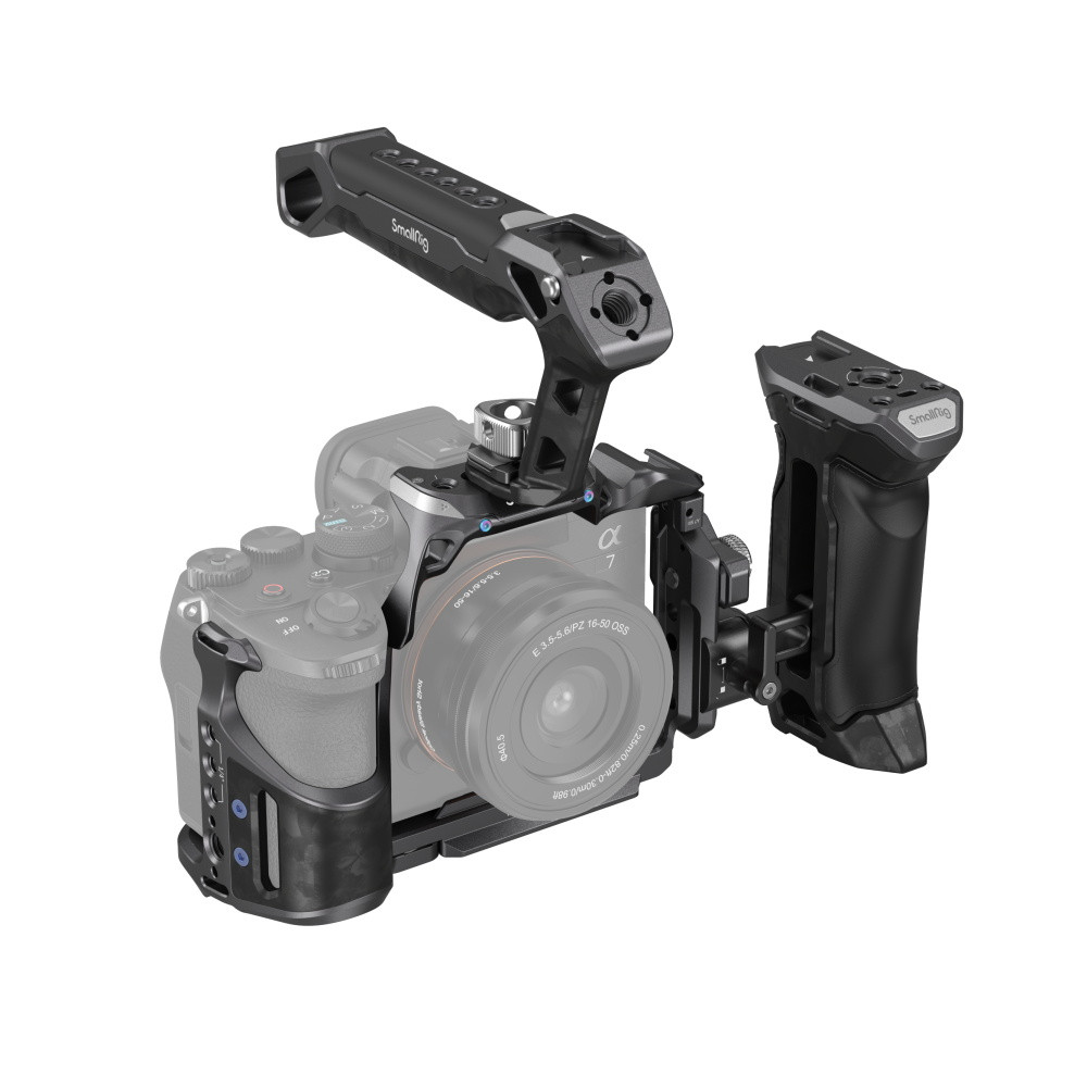SmallRig 2087D Camera Cage For Sony Alpha 7 III / Alpha 7R III - ARRI Mounts, Hot Shoe Access