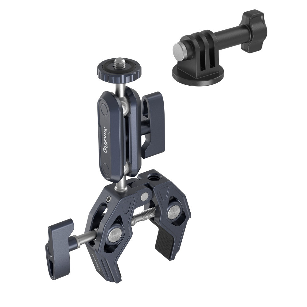 SmallRig Crab-Shaped Clamp with Ballhead Magic Arm 3757B