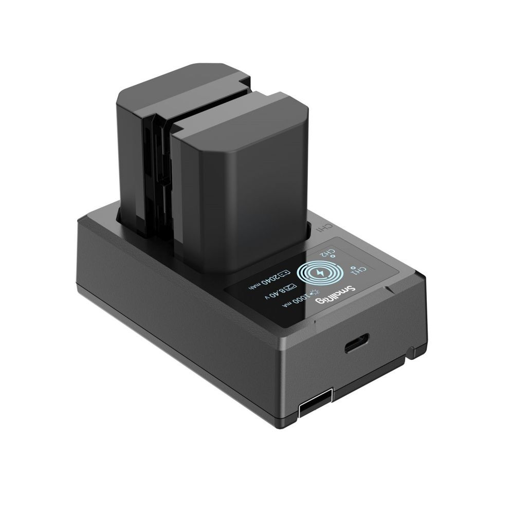 Super Hi Capacity 2-Pcs NP-FZ100 Battery & Dual Volt Charger For Sony Camera 