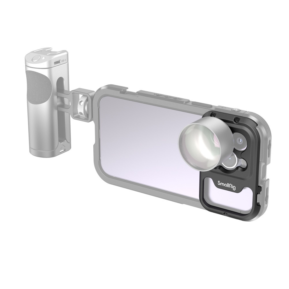 SmallRig Piastra Filettata 17mm Per IPhone 16 Series Cage – Adattatore A Sgancio Rapido Per Obiettivi