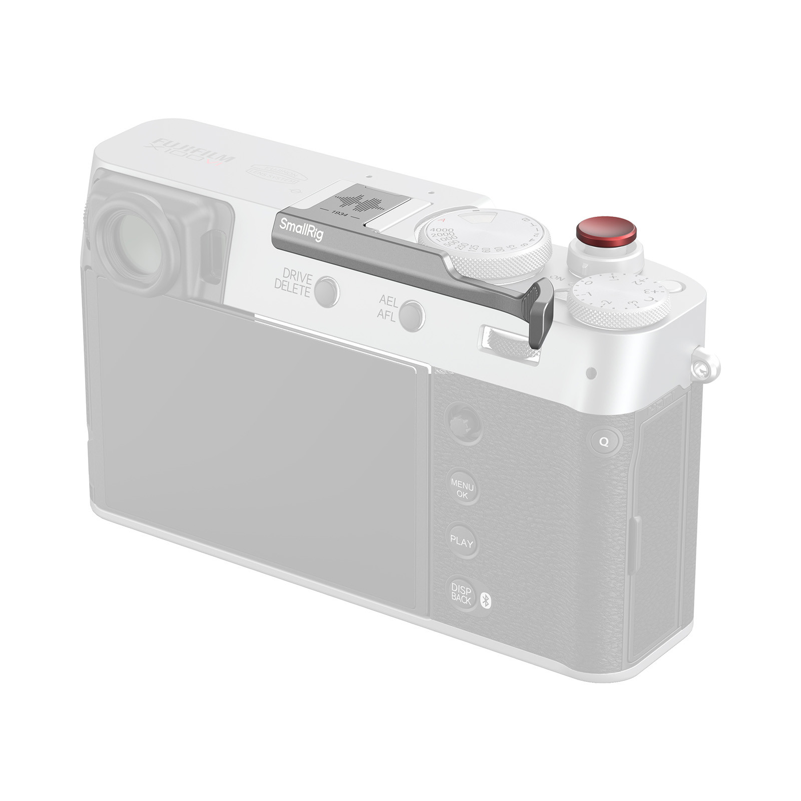 SmallRig Thumb Grip for FUJIFILM X-M5 (Silver) 4877C