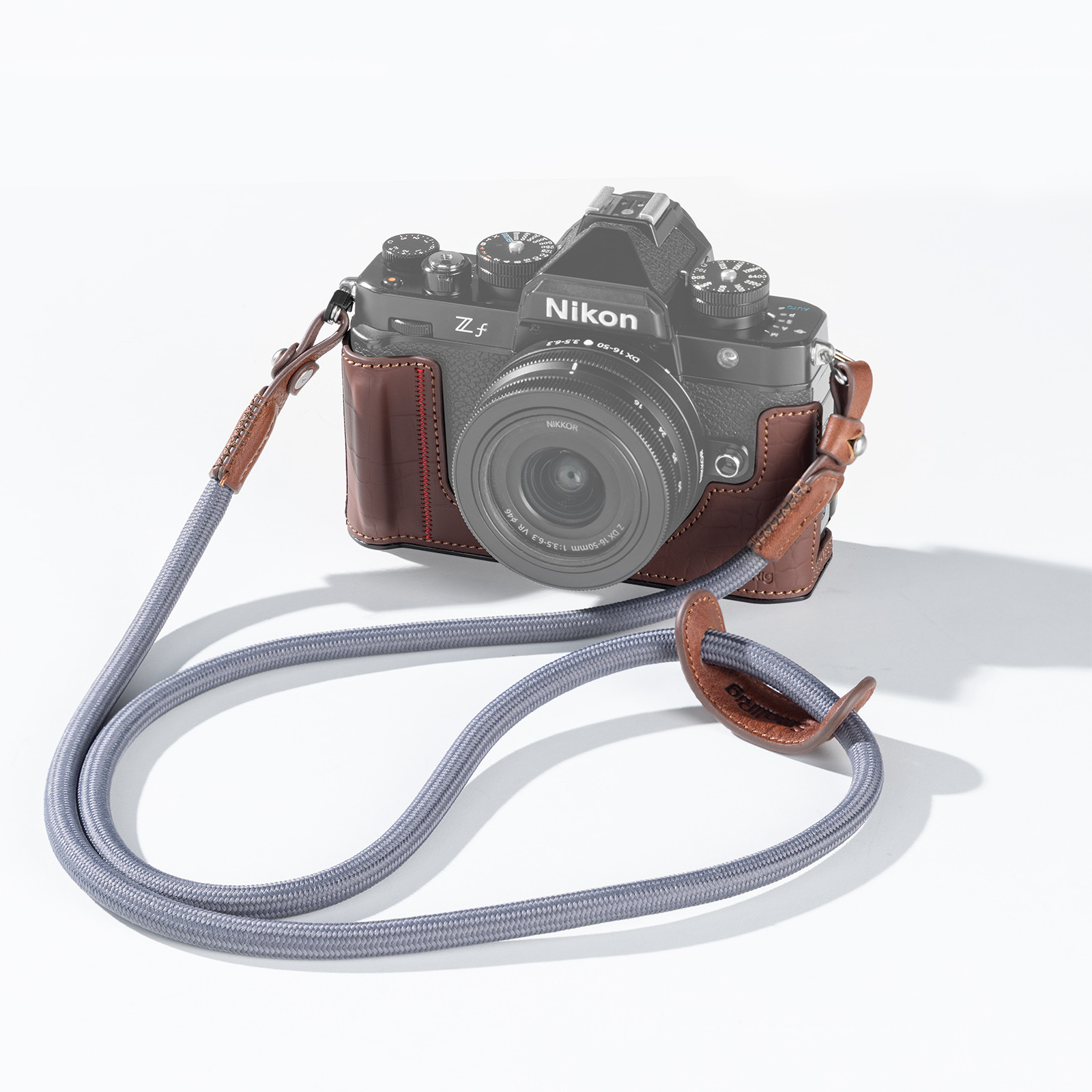 SmallRig Leather Case Kit for Nikon Z f (Brown) 5096