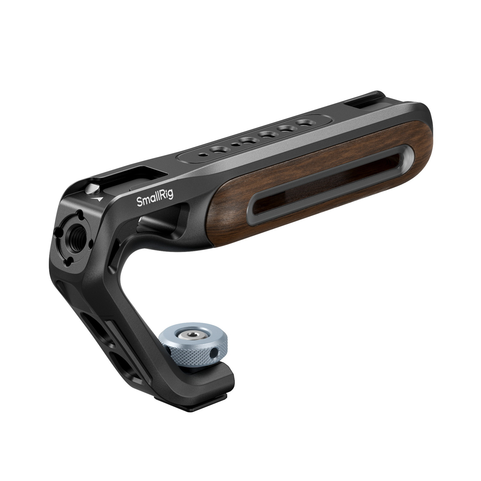 SmallRig Wooden Top Handle with Cold Shoe Mount 5250