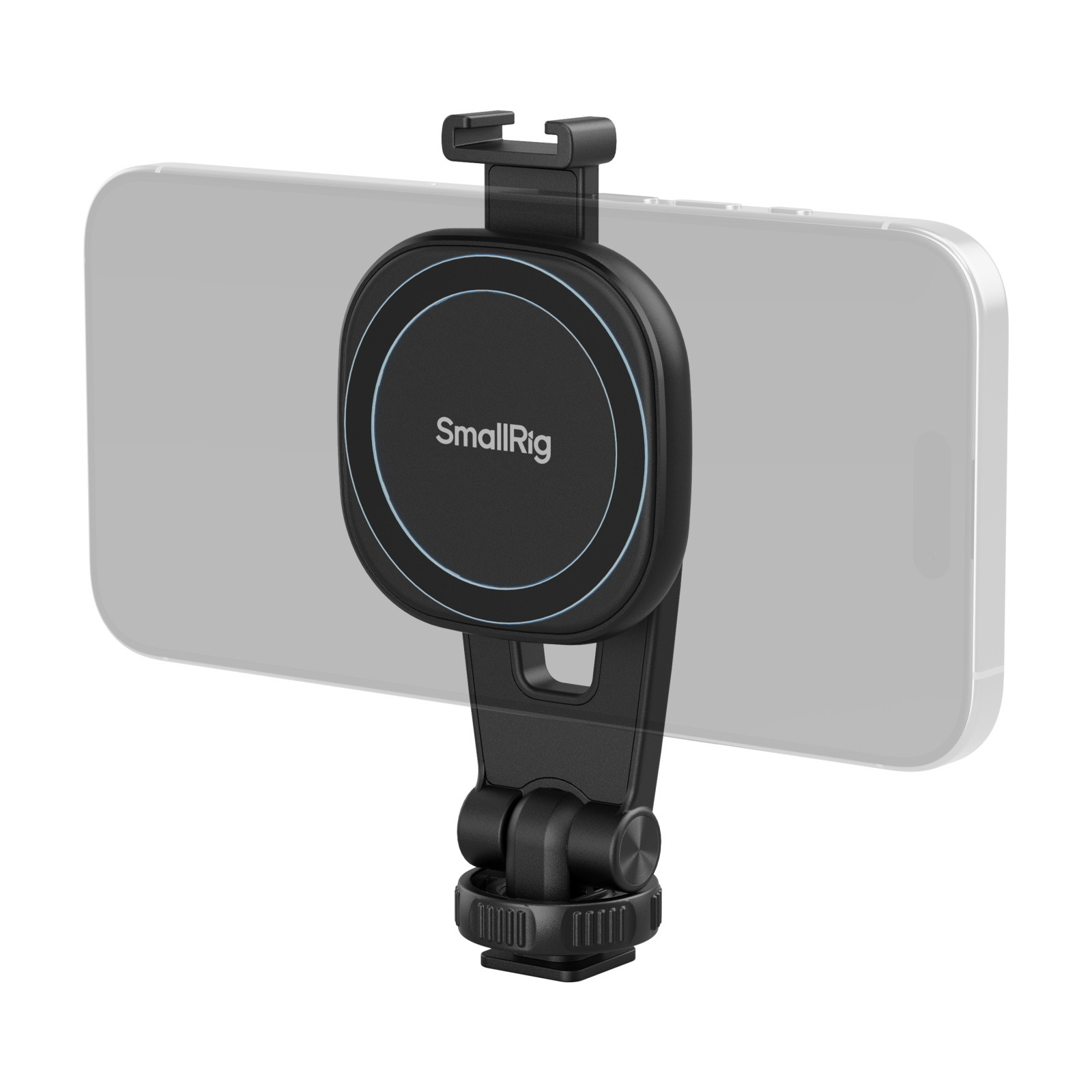 SmallRig AC-10 Attachable Phone Clamp with Cold Shoe Mount 5283