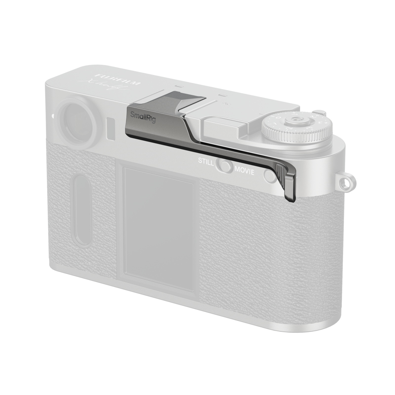 SmallRig Thumb Grip for FUJIFILM X half (Charcoal Silver) 5333