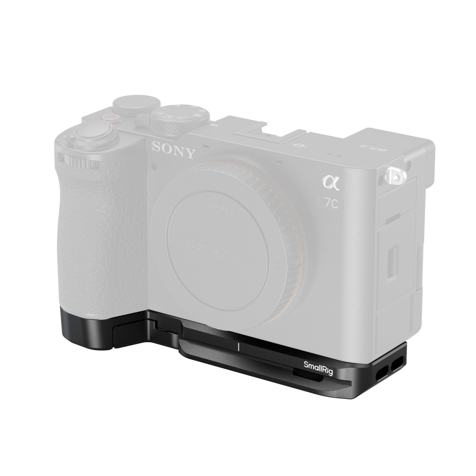 SmallRig Baseplate with Airtag Slot for Sony Alpha 7C II / Alpha 7CR (Black) 5481