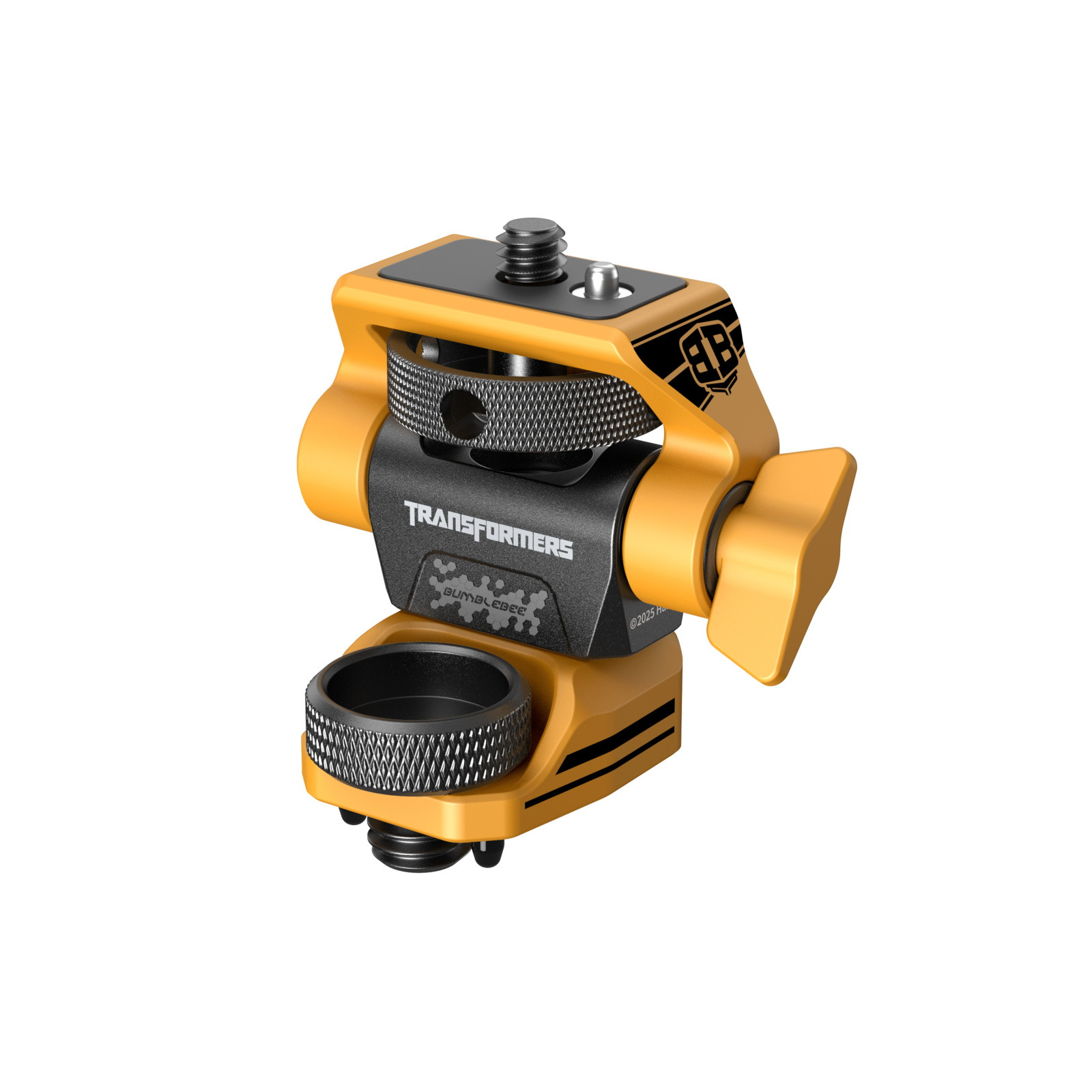 SmallRig Adjustable Monitor Support Compatible with ARRI 3/8''-16 Screws (BumbleBee Edition) 5520