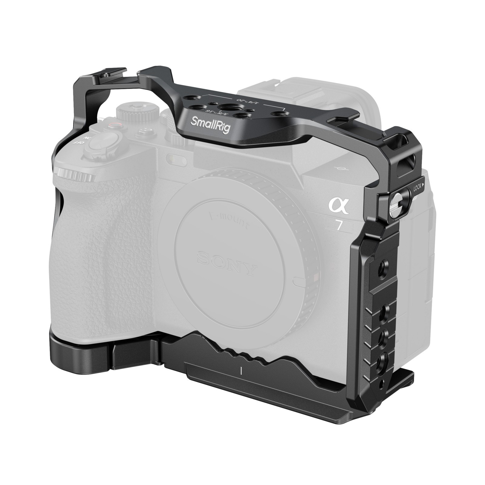 SmallRig Cage with Airtag Slot for Sony Alpha 7R V / 7 IV / 7S III / 1 / 7R IV 5583