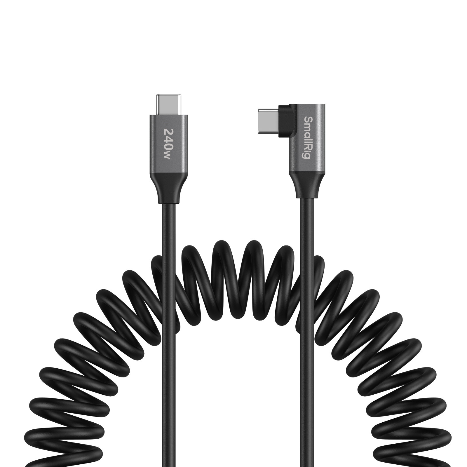SmallRig USB-C Coiled Data Cable (Straight to Angled) 5730