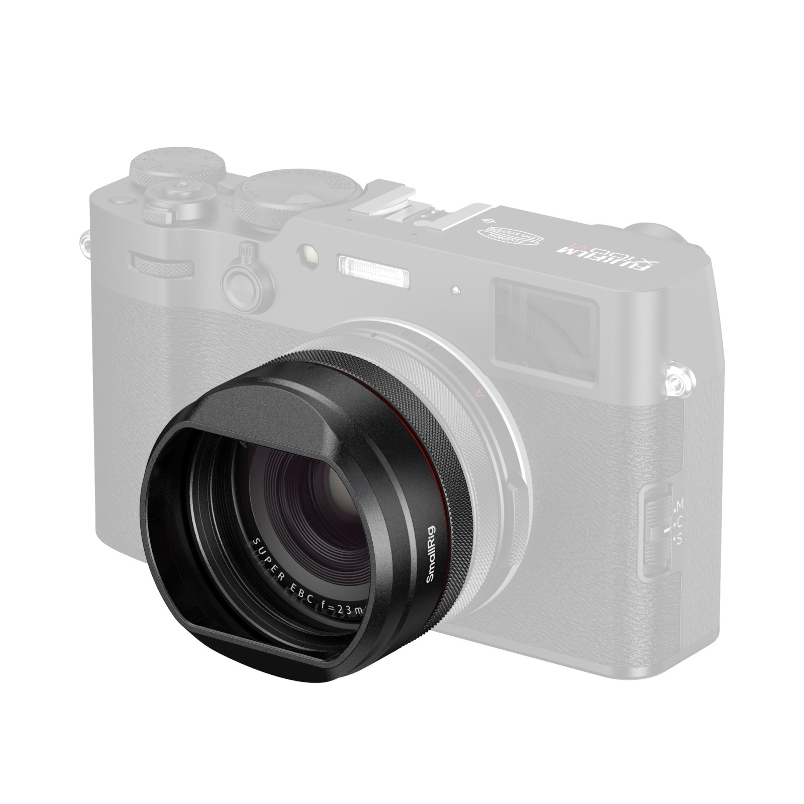 SmallRig UV Filter with Lens Hood Kit for FUJIFILM X100VI / X100V (Black) 5850