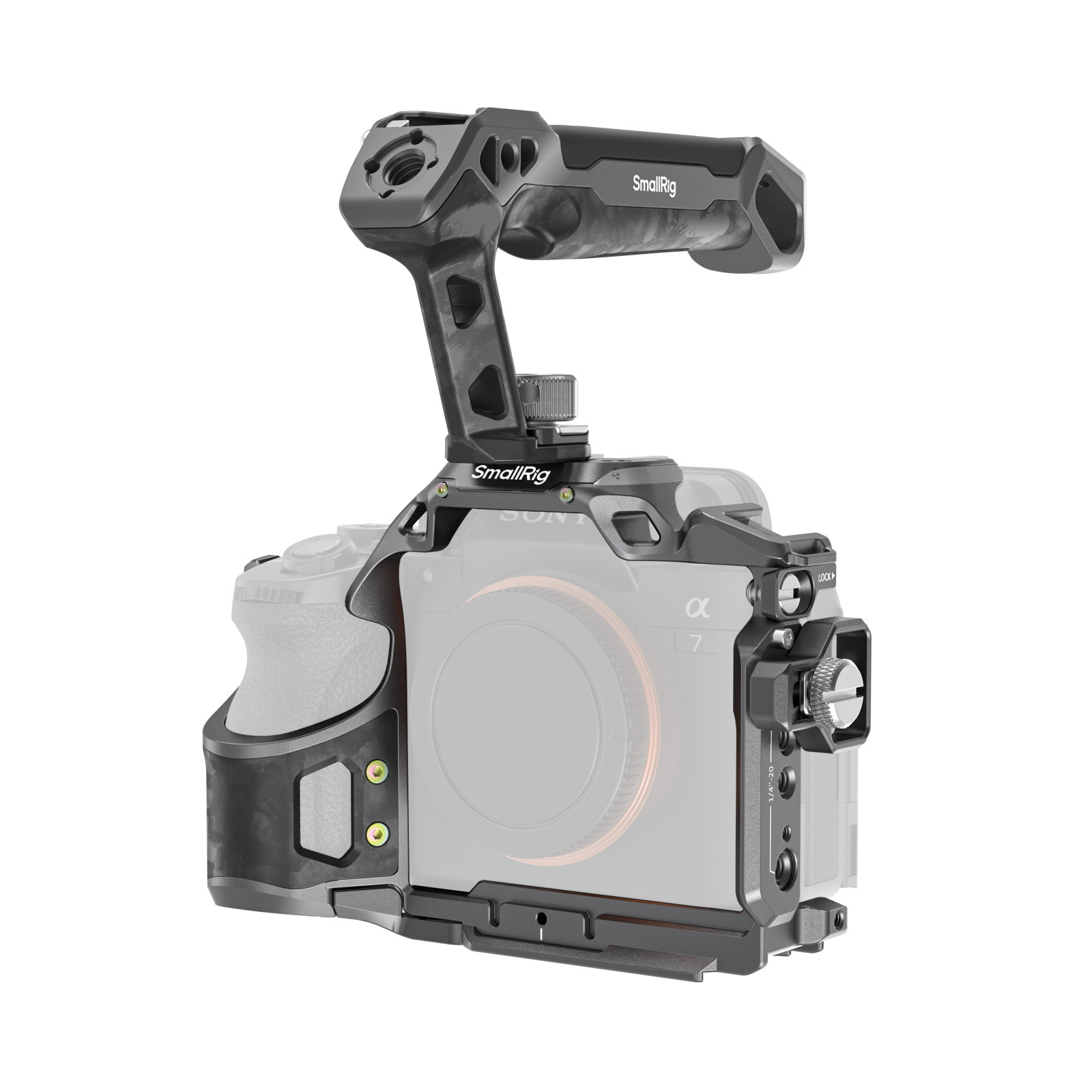 SmallRig "Rhinoceros" Cage Kit for Sony Alpha 7 V / 7R V / 7 IV 6030