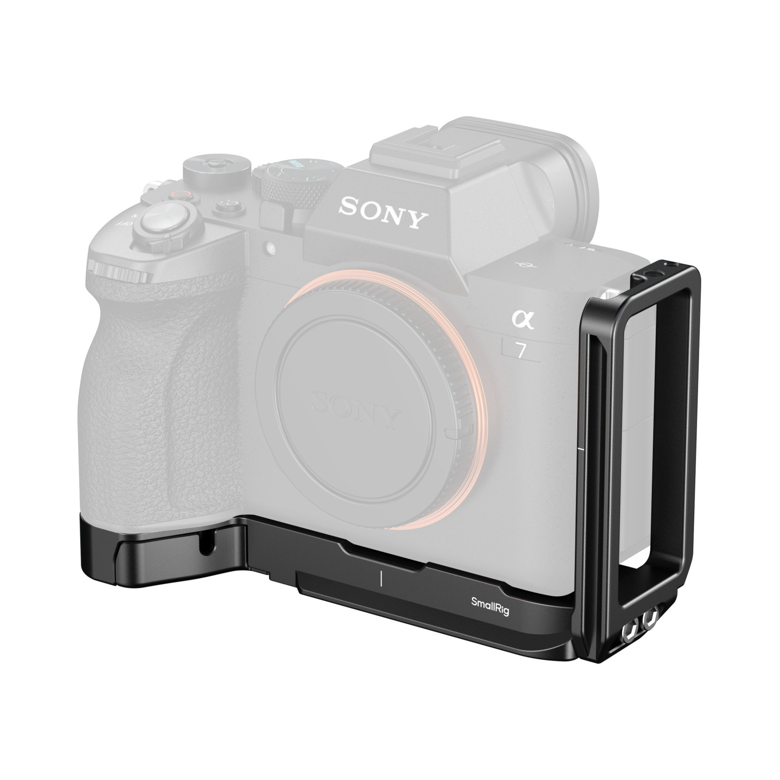 SmallRig L-Shaped Mount Plate with AirTag Slot for Sony Alpha 7 V / 7R V / 7 IV 6034