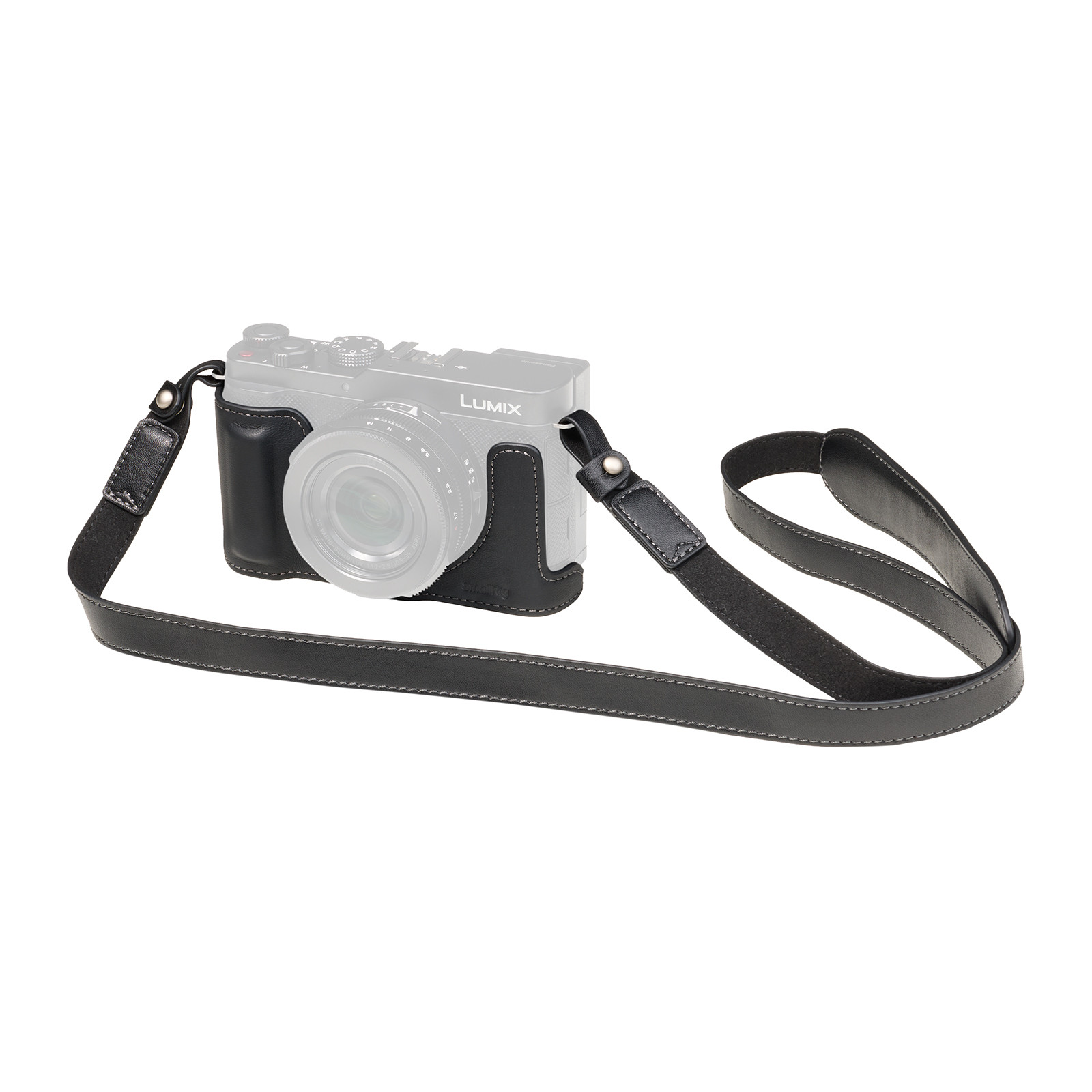 SmallRig Leather Half Case Kit for Panasonic LUMIX L10 (Black) 6274