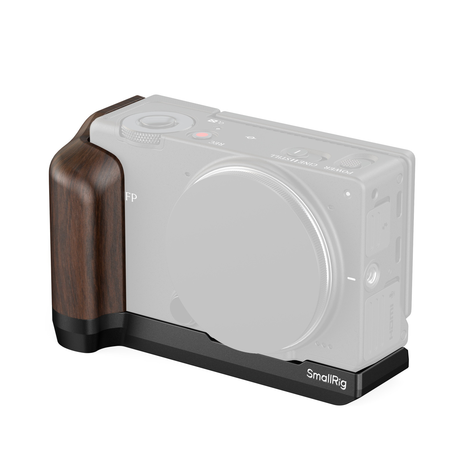 SmallRig L-Shaped Mount Plate with Wooden Handle for Sigma FP2 6506