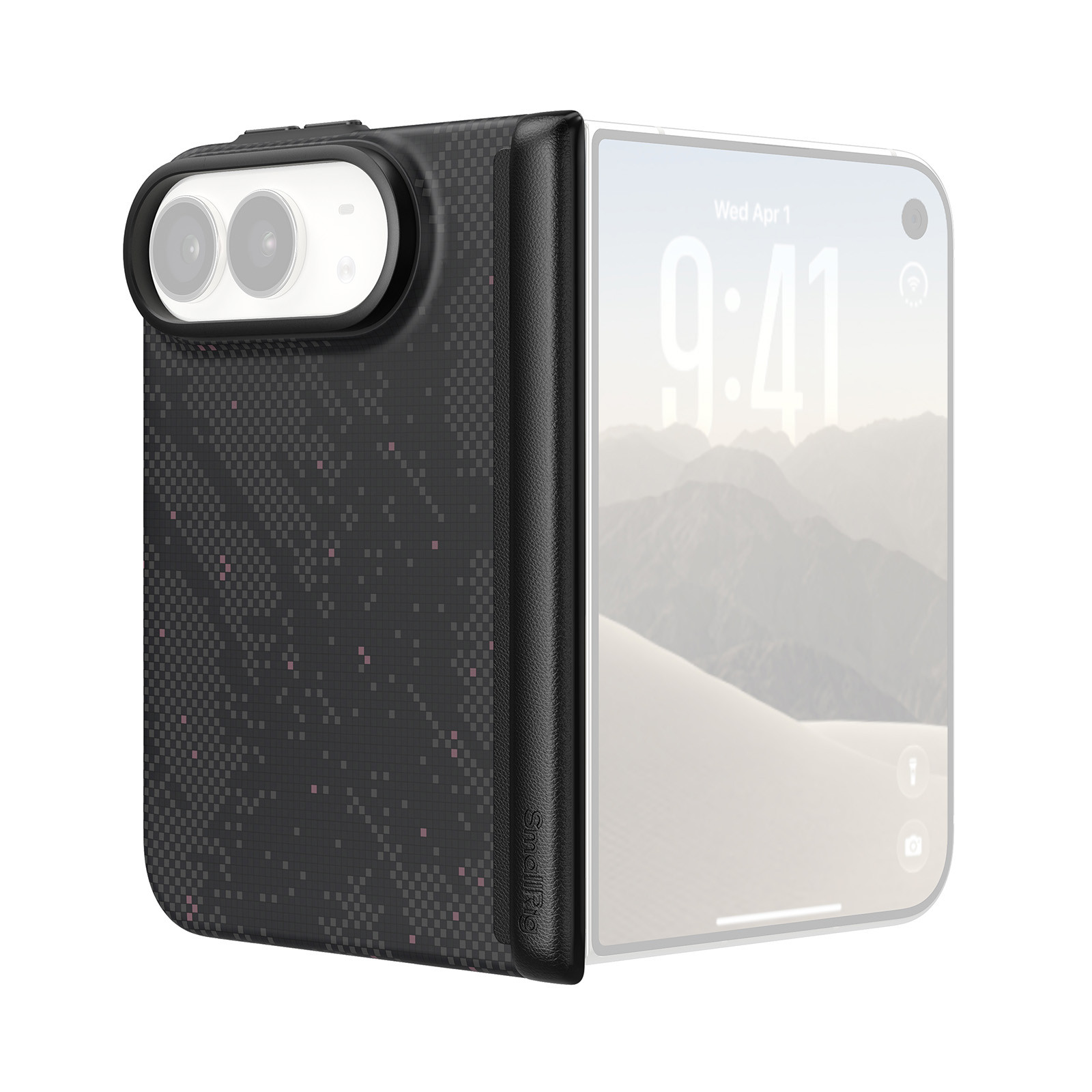 SmallRig "Butterfly" Half Case for iPhone Duo (Black) 6591