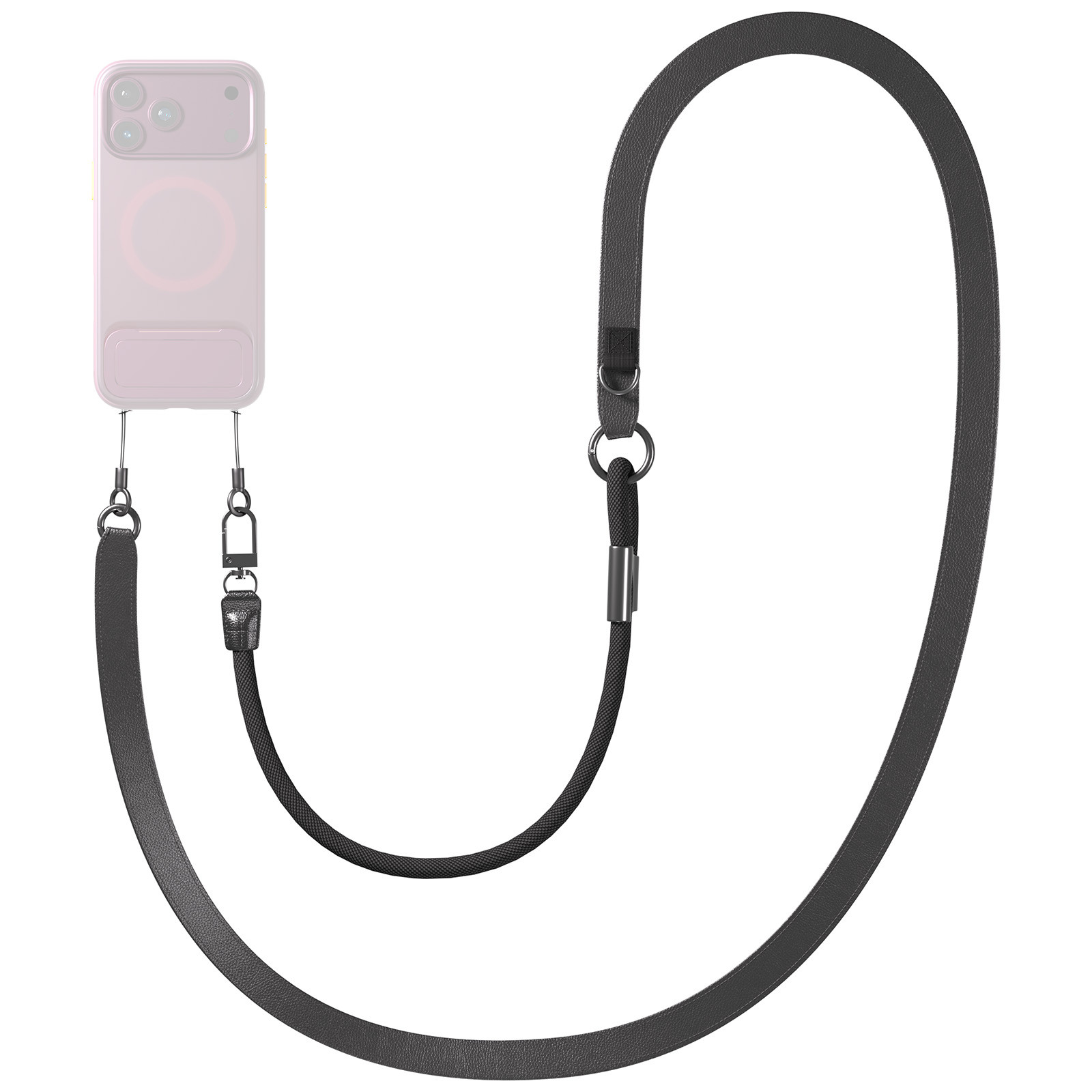 SmallRig BS-S1 2-in-1 Shoulder Strap (Black) 6732