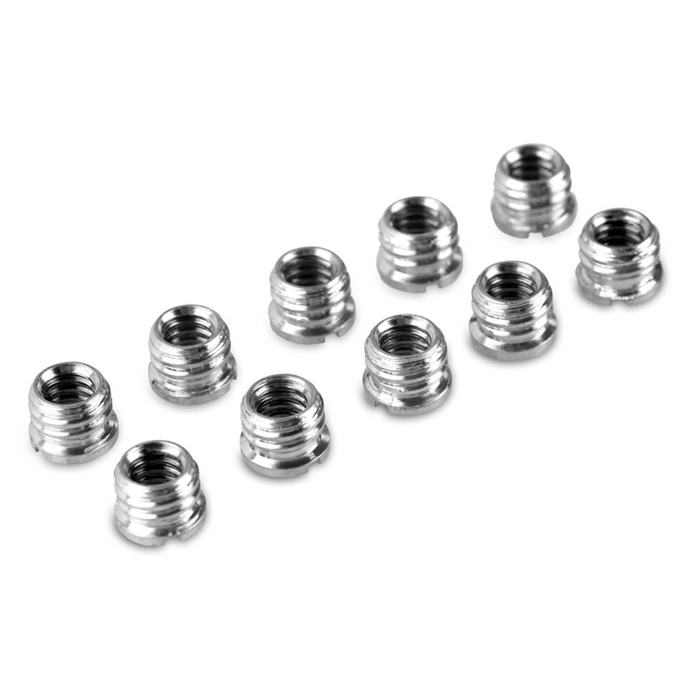 New Thread adapter w/ 1/4" to 3/8" thread 10pcs Pack 856