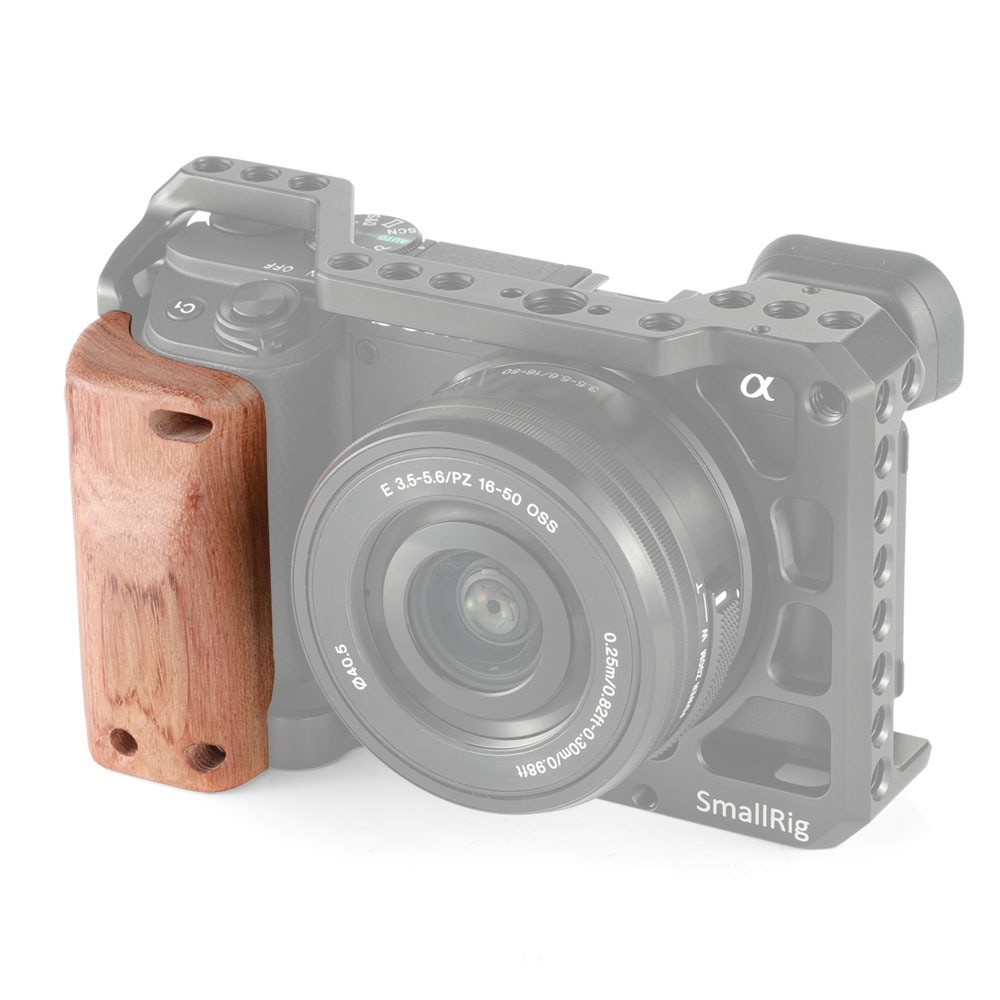 SmallRig Wooden Handgrip for Sony A6400 Cage APS2318