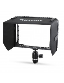 SMALLRIG 7" Monitor Cage with Sunhood for Blackmagic Video Assist 1988